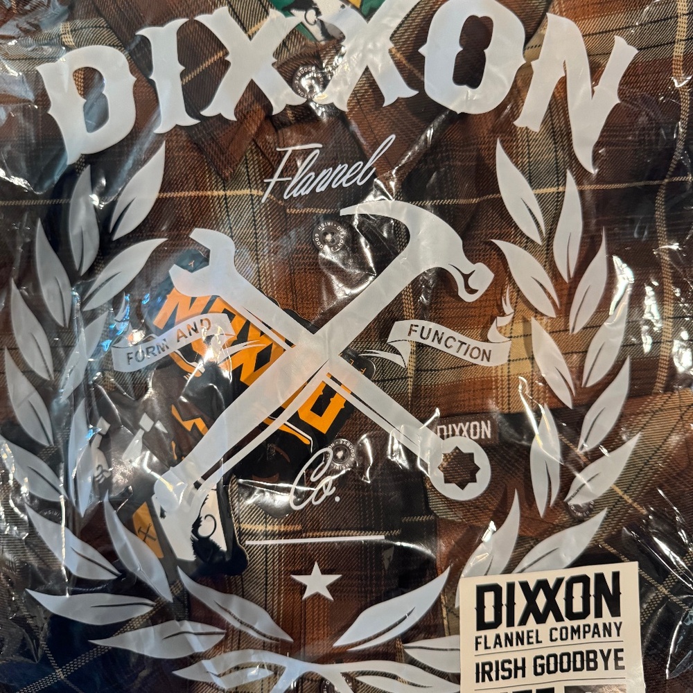 DIXXON LARGE “🖕🏼IRISH GOODBYE 🖕🏼” BNIB AND SOLD OUT!